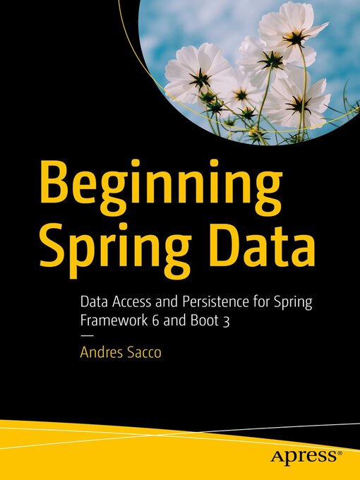 Title details for Beginning Spring Data by Andres Sacco - Available